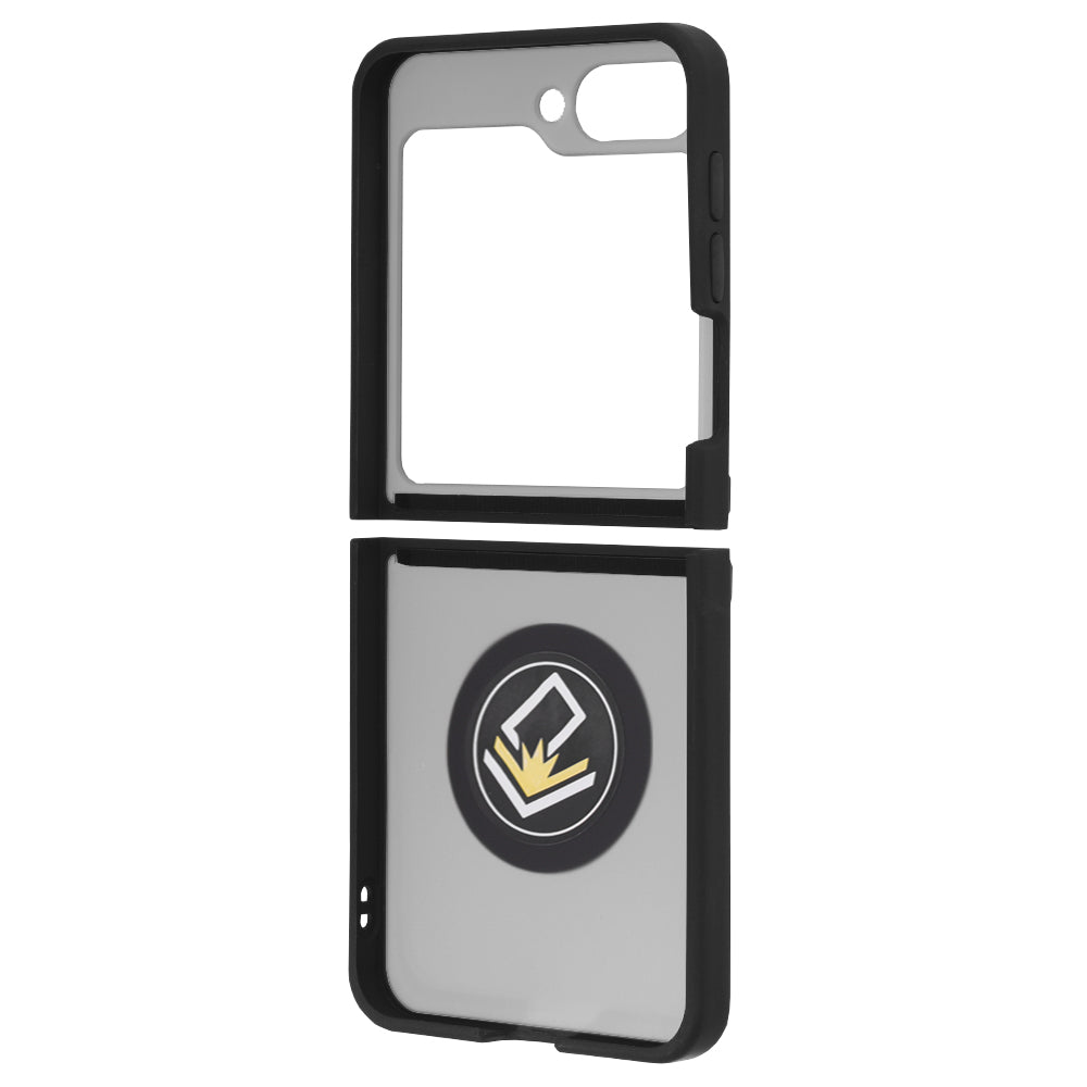 Case for Samsung Galaxy Z Flip7 FE F761 / Z Flip6 F741, Techsuit, Glinth, Black