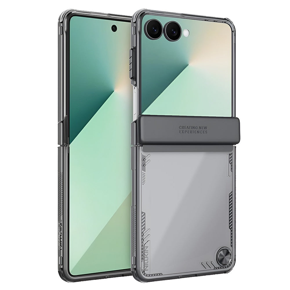Case for Samsung Galaxy Z Flip7 F766, Nillkin, Iceblade, Black
