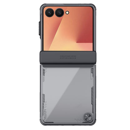 Case for Samsung Galaxy Z Flip7 F766, Nillkin, Iceblade, Black