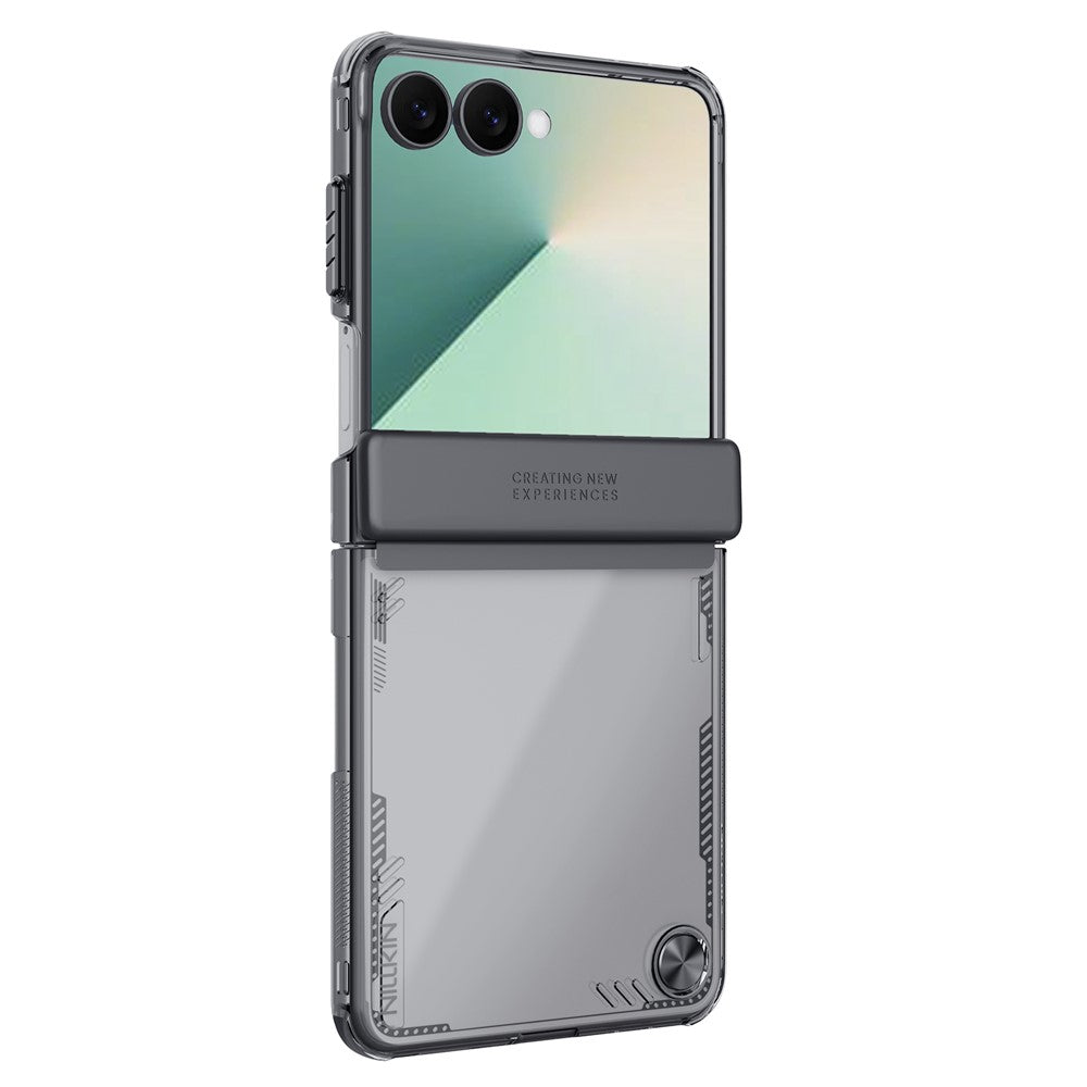 Case for Samsung Galaxy Z Flip7 F766, Nillkin, Iceblade, Black