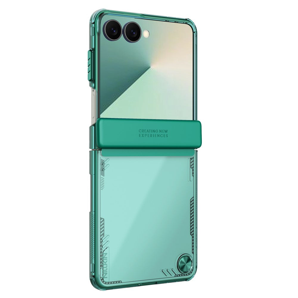 Case for Samsung Galaxy Z Flip7 F766, Nillkin, Iceblade, Green