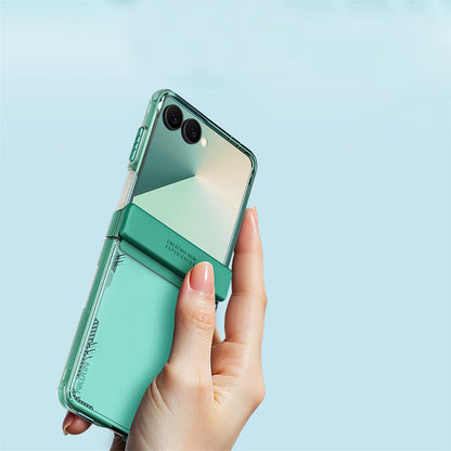 Case for Samsung Galaxy Z Flip7 F766, Nillkin, Iceblade, Green