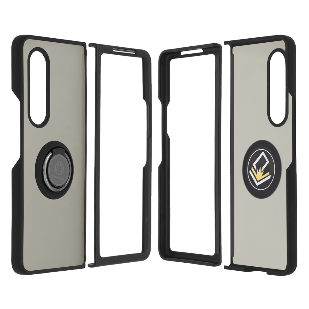 Case for Samsung Galaxy Z Fold3 5G F926, Techsuit, Glinth, Black