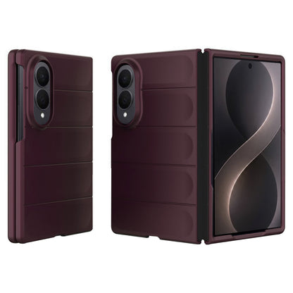 Case for Samsung Galaxy Z Fold8 F971, Techsuit, Magic Shield, Burgundy