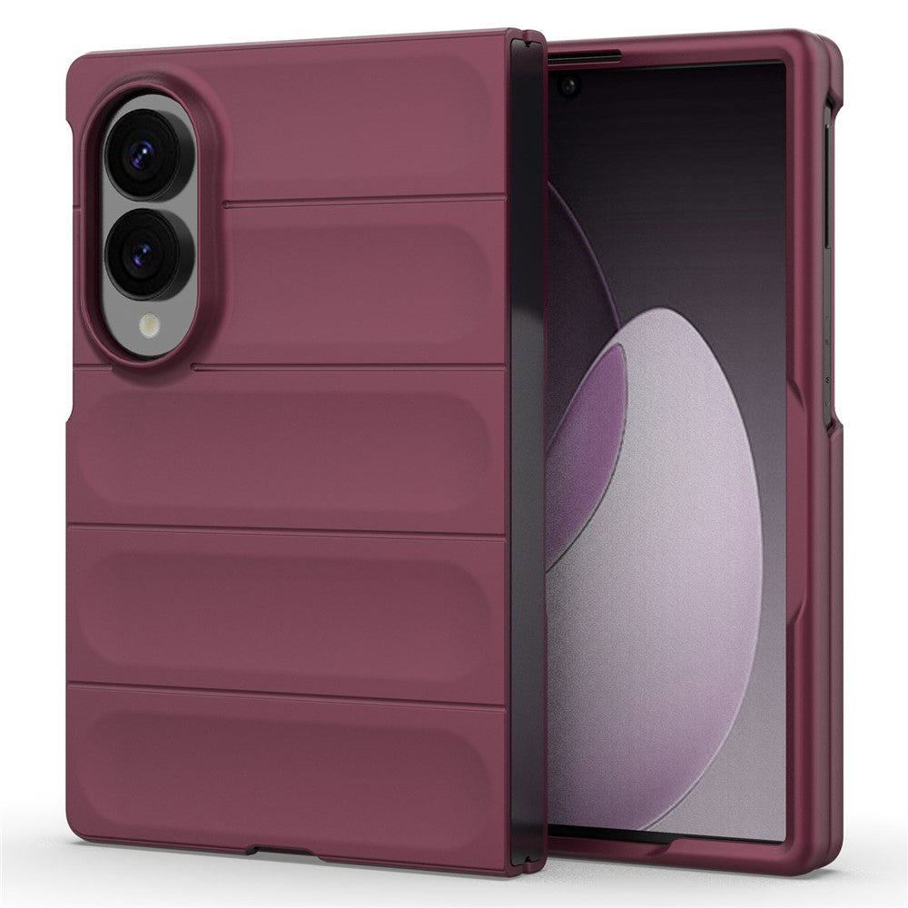 Case for Samsung Galaxy Z Fold8 F971, Techsuit, Magic Shield, Burgundy