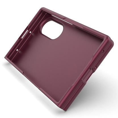 Case for Samsung Galaxy Z Fold8 F971, Techsuit, Magic Shield, Burgundy