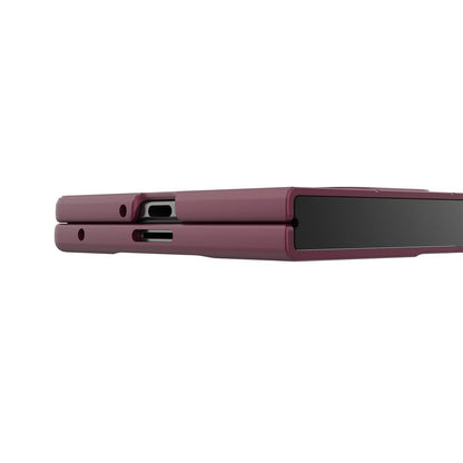 Case for Samsung Galaxy Z Fold8 F971, Techsuit, Magic Shield, Burgundy