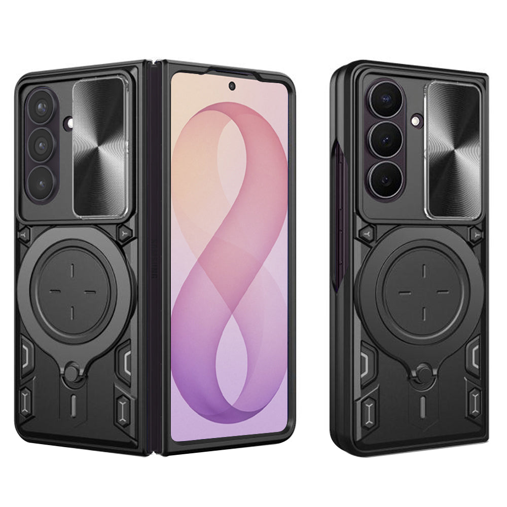 Case for Samsung Galaxy Z Fold8 Ultra F976 / Z Fold7 F966, Techsuit, CamGuard Pro, Black