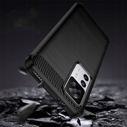 Case for Xiaomi 12T / 12T Pro, Techsuit, Carbon, Black