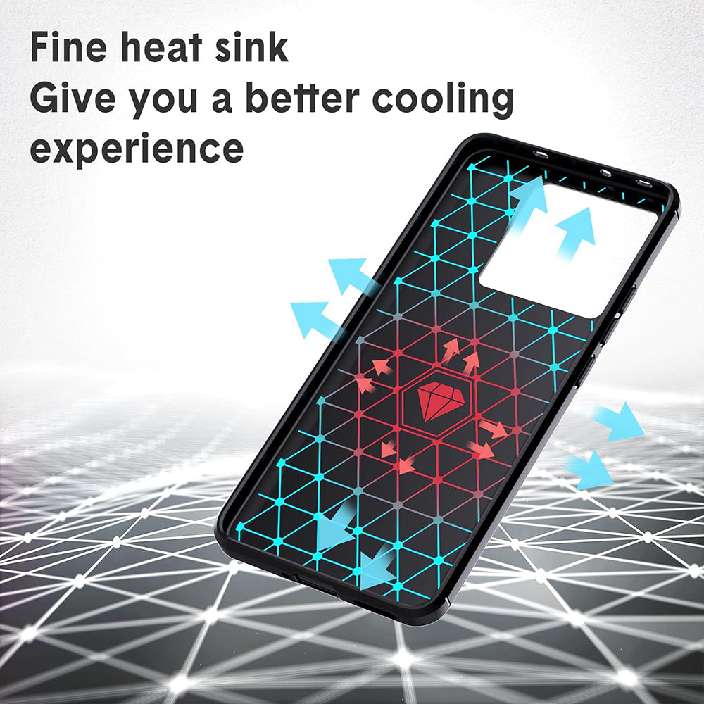 Case for Xiaomi 13T Pro / 13T, Techsuit, Carbon, Black