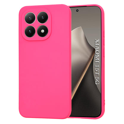 Case for Xiaomi 15T, Techsuit, SoftFlex, Dark Pink