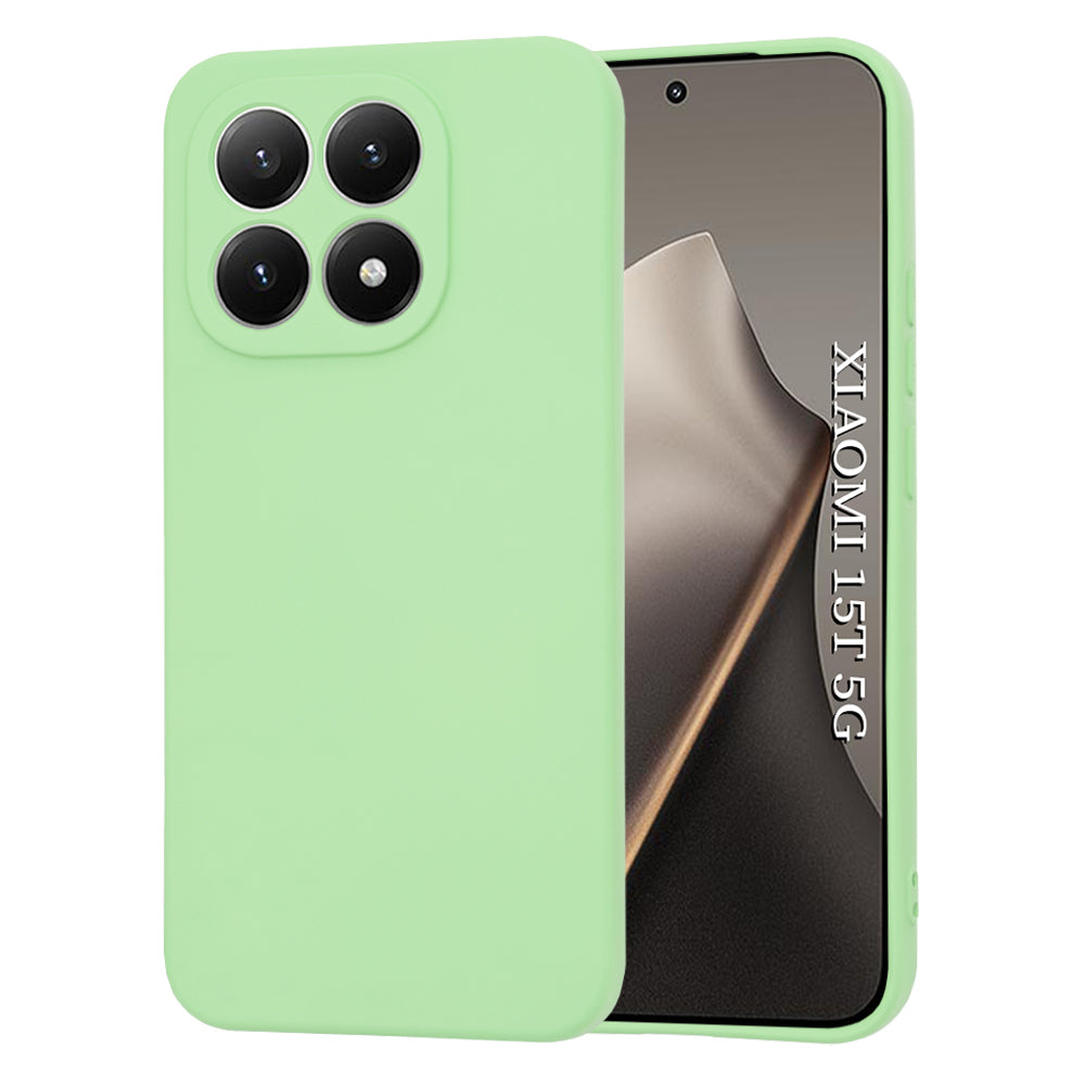 Case for Xiaomi 15T, Techsuit, SoftFlex, Light Green