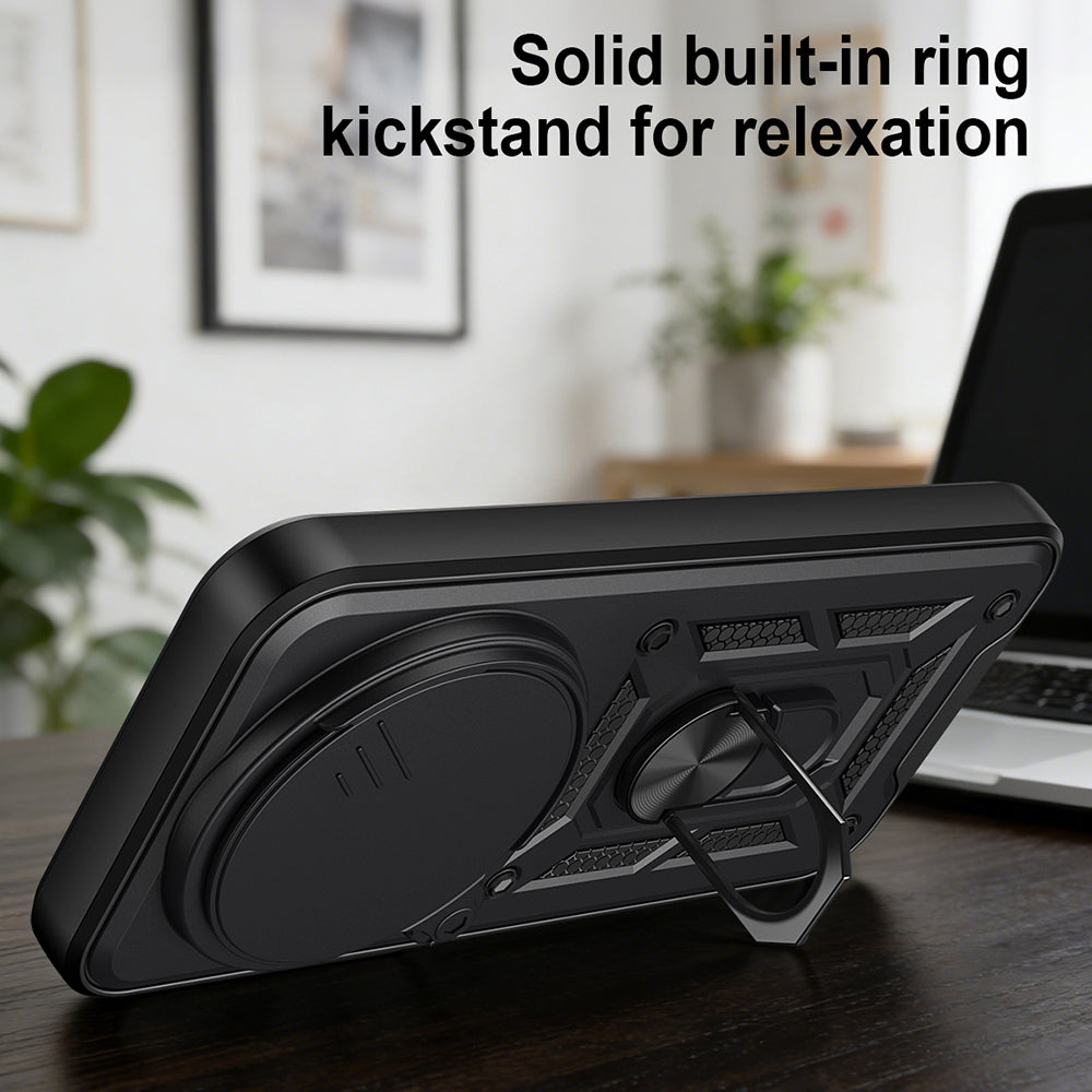 Case for Xiaomi 17 Ultra, Techsuit, CamShield, Black