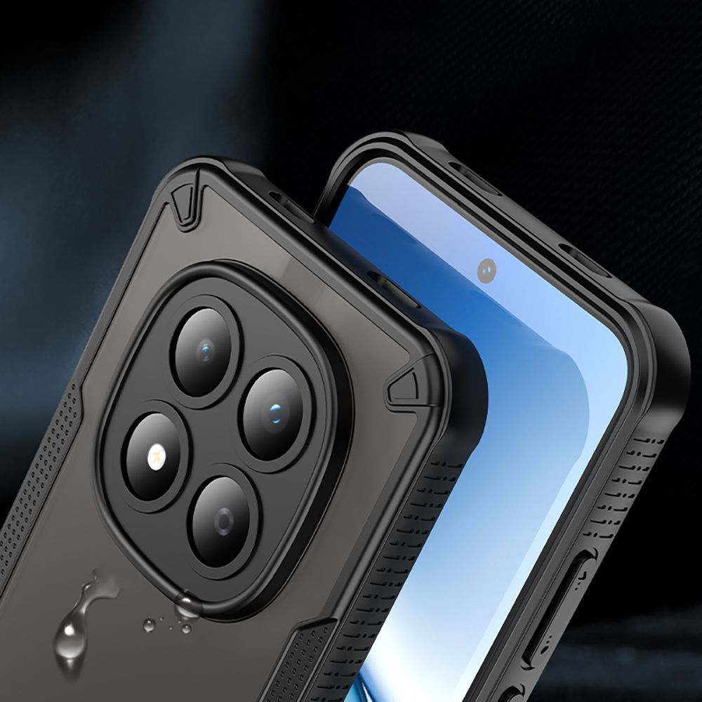 Case for Xiaomi Poco M8 Pro / Redmi Note 15 Pro+, Tech-Protect, Rugged Shield, Black