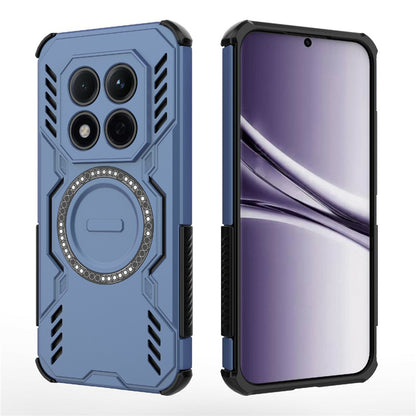 MagSafe Case for Xiaomi Poco M8 Pro / Redmi Note 15 Pro+ 5G, Techsuit, ArmorMag, Blue