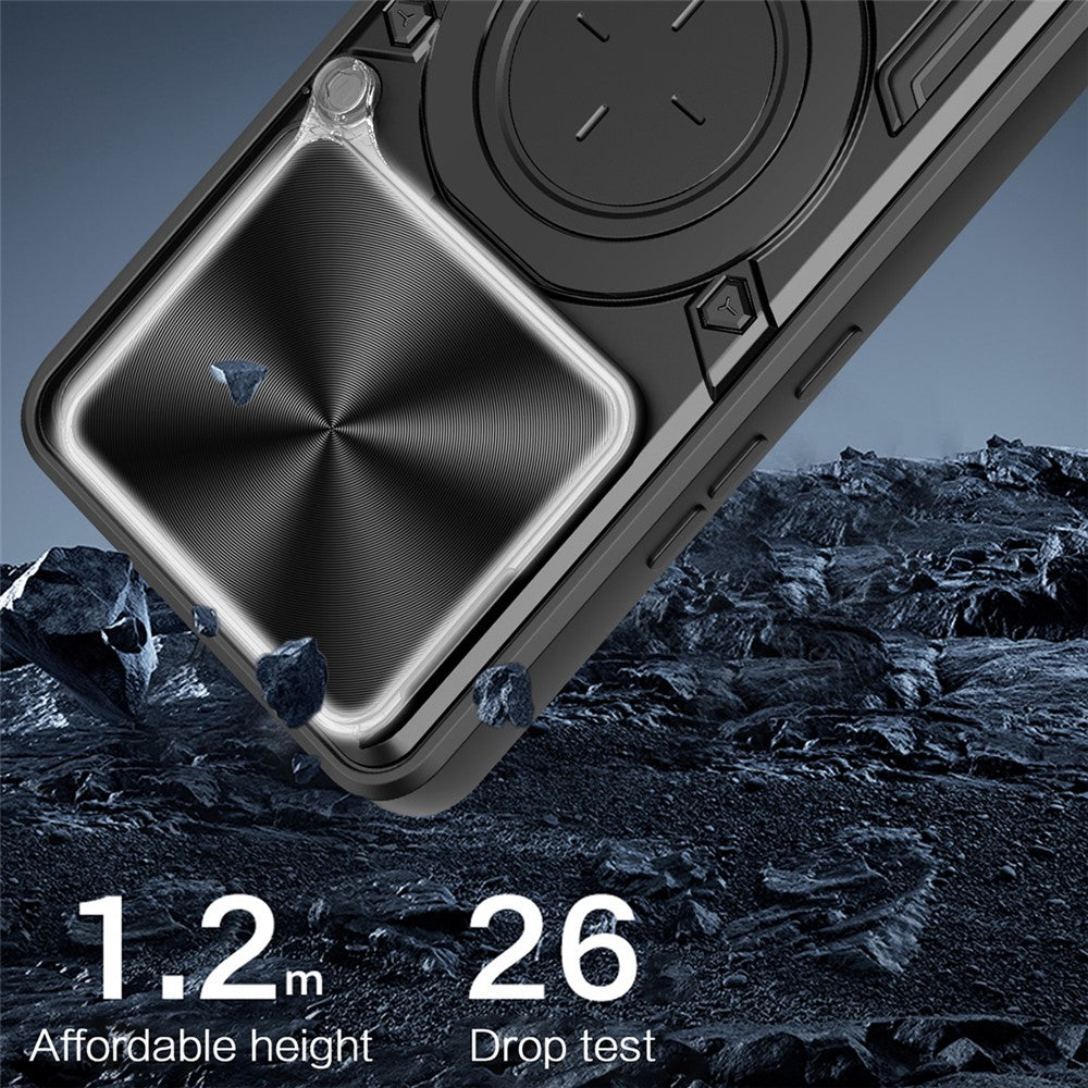 Case for Xiaomi Poco M8 Pro / Redmi Note 15 Pro+ 5G, Techsuit, CamGuard Pro, Black