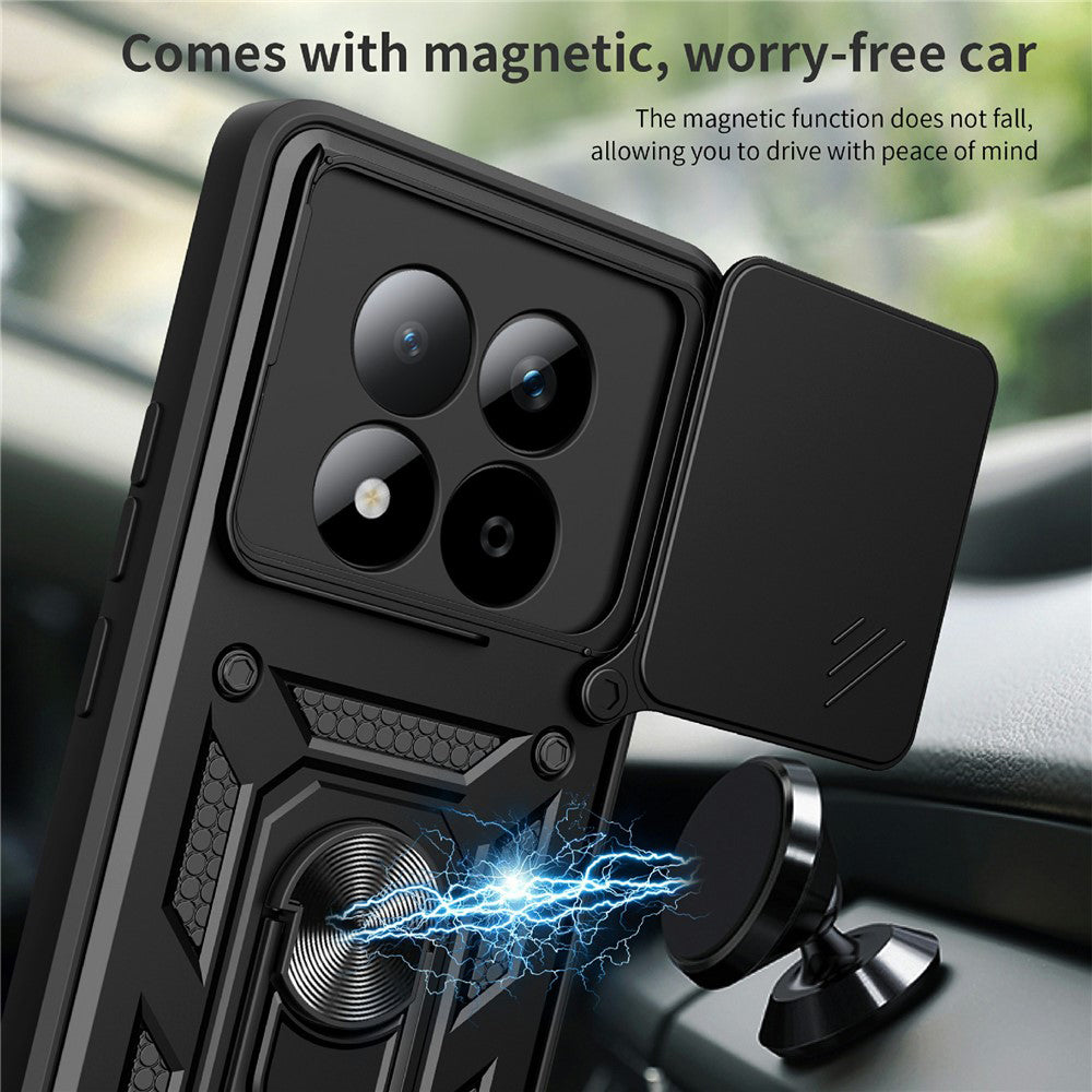 Case for Xiaomi Poco M8 Pro / Redmi Note 15 Pro+ 5G, Techsuit, CamShield, Golden Pink