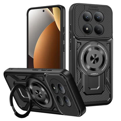 Case for Xiaomi Poco M8 Pro / Redmi Note 15 Pro+ 5G, Techsuit, RuggedCam, Black
