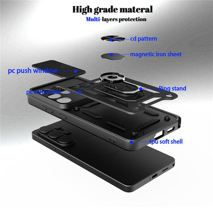 Case for Xiaomi Poco M8 / Redmi Note 15 5G / Note 15 4G, Techsuit, CamShield, Blue
