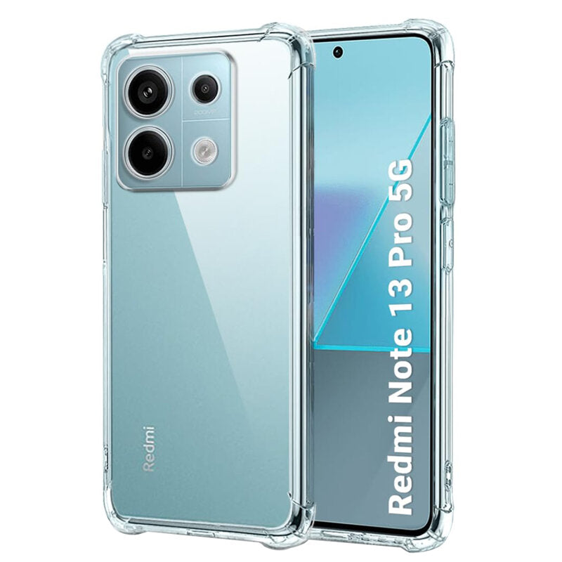 Case for Xiaomi Poco X6 / Note 13 Pro 5G, Techsuit, Shockproof Clear, Transparent