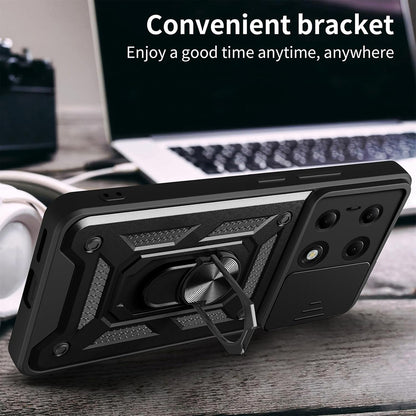 Case for Xiaomi Poco X7 / Note 14 Pro 5G, Techsuit, CamShield, Black