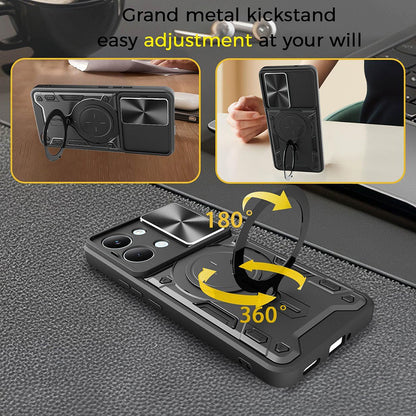 Case for Xiaomi Poco X8 Pro Max, Techsuit, CamGuard Pro, Blue