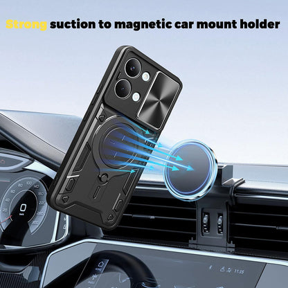 Case for Xiaomi Poco X8 Pro Max, Techsuit, CamGuard Pro, Blue
