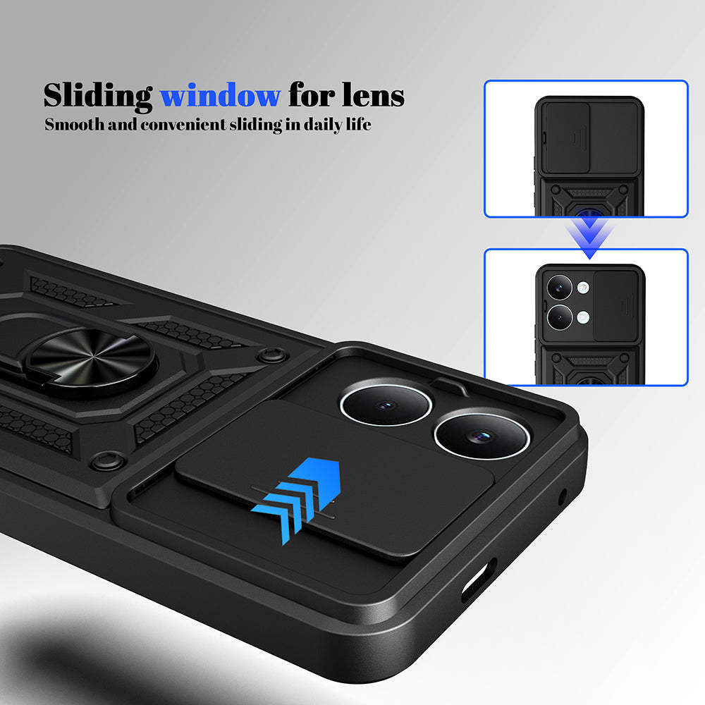 Case for Xiaomi Poco X8 Pro Max, Techsuit, CamShield, Gold