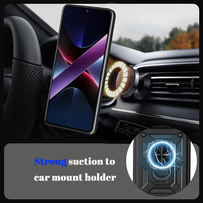 Case for Xiaomi Poco X8 Pro Max, Techsuit, CamShield, Black