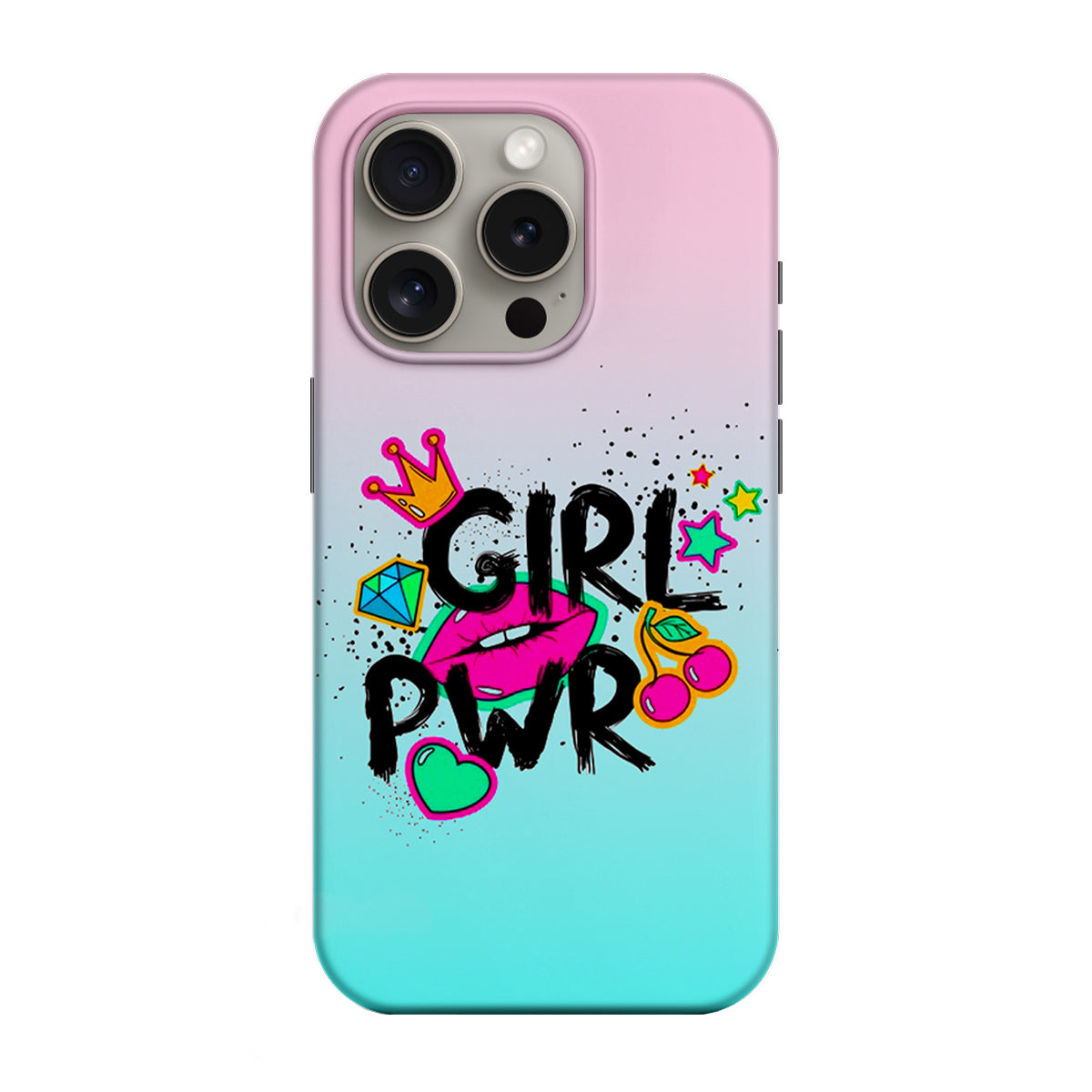 Case for Xiaomi Redmi 14C, Perfect Case, LOVE-Splash Girl Power, Multicolor