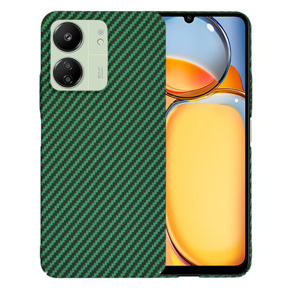 Case for Xiaomi Redmi 13C 5G / 13C / Poco C65, Techsuit, Carbonite FiberShell, Green