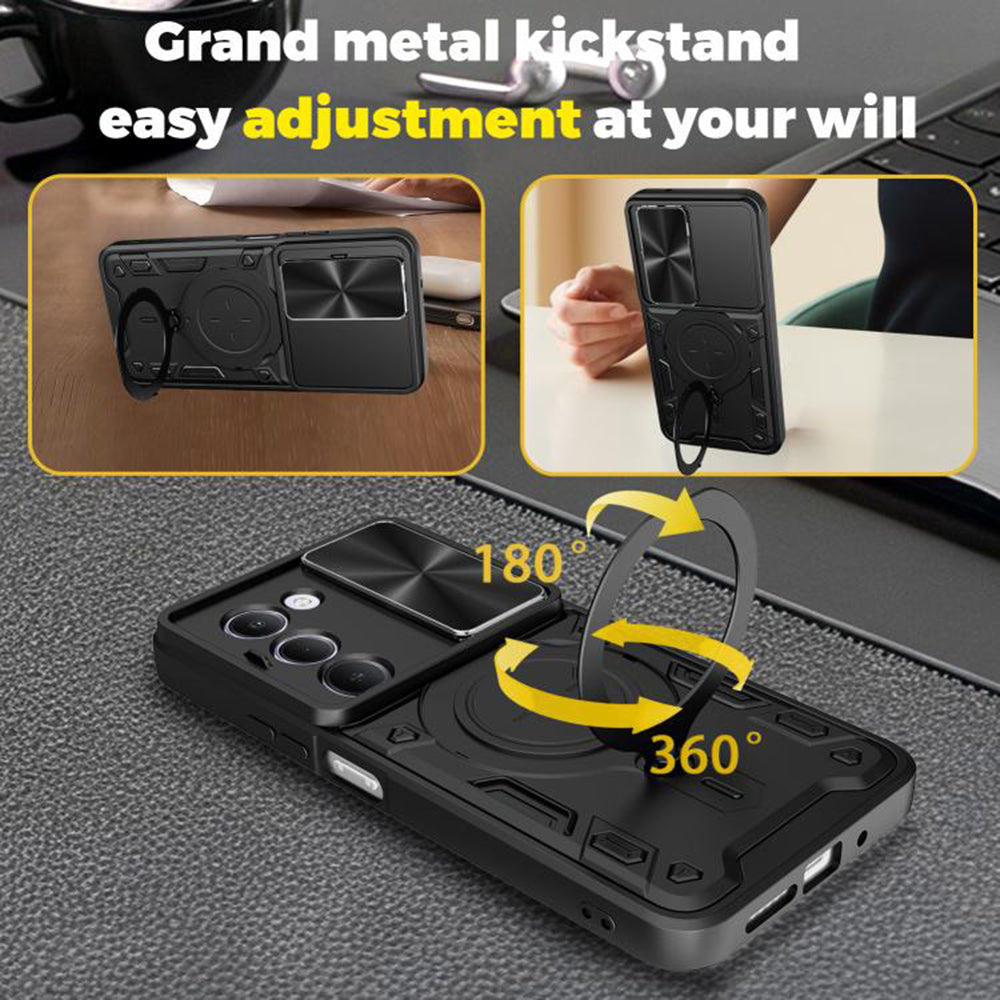 Case for Xiaomi Redmi 15 5G / 15 4G, Techsuit, CamGuard Pro, Purple