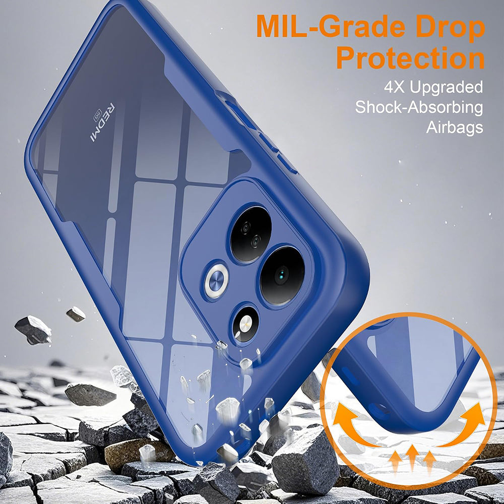 Case for Xiaomi Redmi 17 5G / 17 4G, Techsuit, ColorVerse 360, Blue