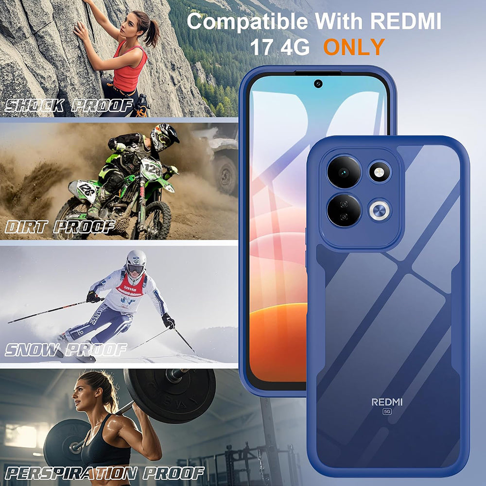 Case for Xiaomi Redmi 17 5G / 17 4G, Techsuit, ColorVerse 360, Purple
