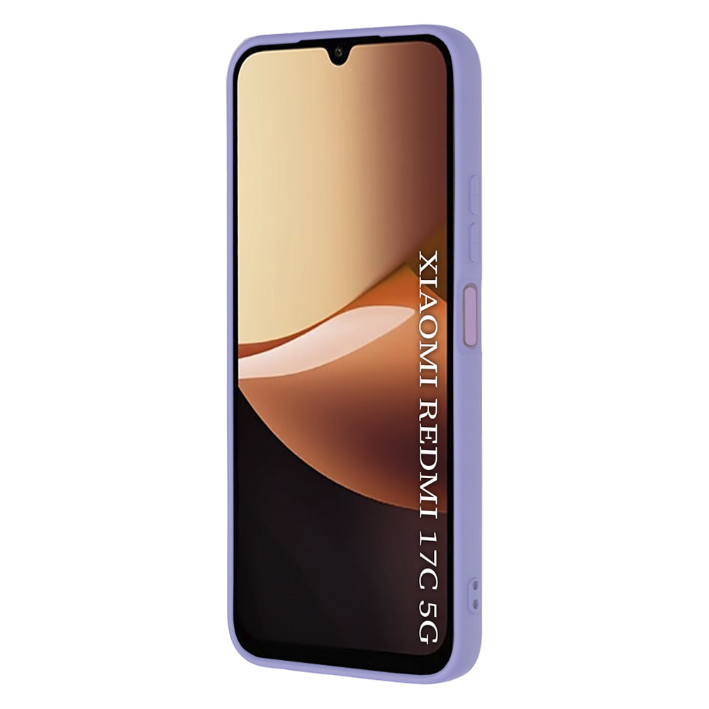 Case for Xiaomi Redmi 17C 5G, Techsuit, SoftFlex, Light Purple