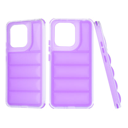 Case for Xiaomi Redmi Note 13 4G, Techsuit, Wave Shield, Purple