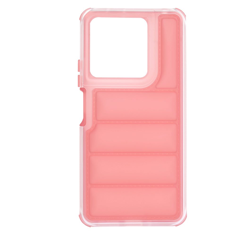 Case for Xiaomi Redmi Note 13 5G, Techsuit, Wave Shield, Red