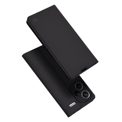 Case for Xiaomi Redmi Note 13 Pro+, Techsuit, Magskin Book, Black