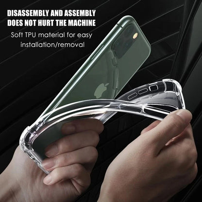 Case for Xiaomi Redmi Note 14 4G (Regional), Techsuit, Shockproof Clear, Transparent