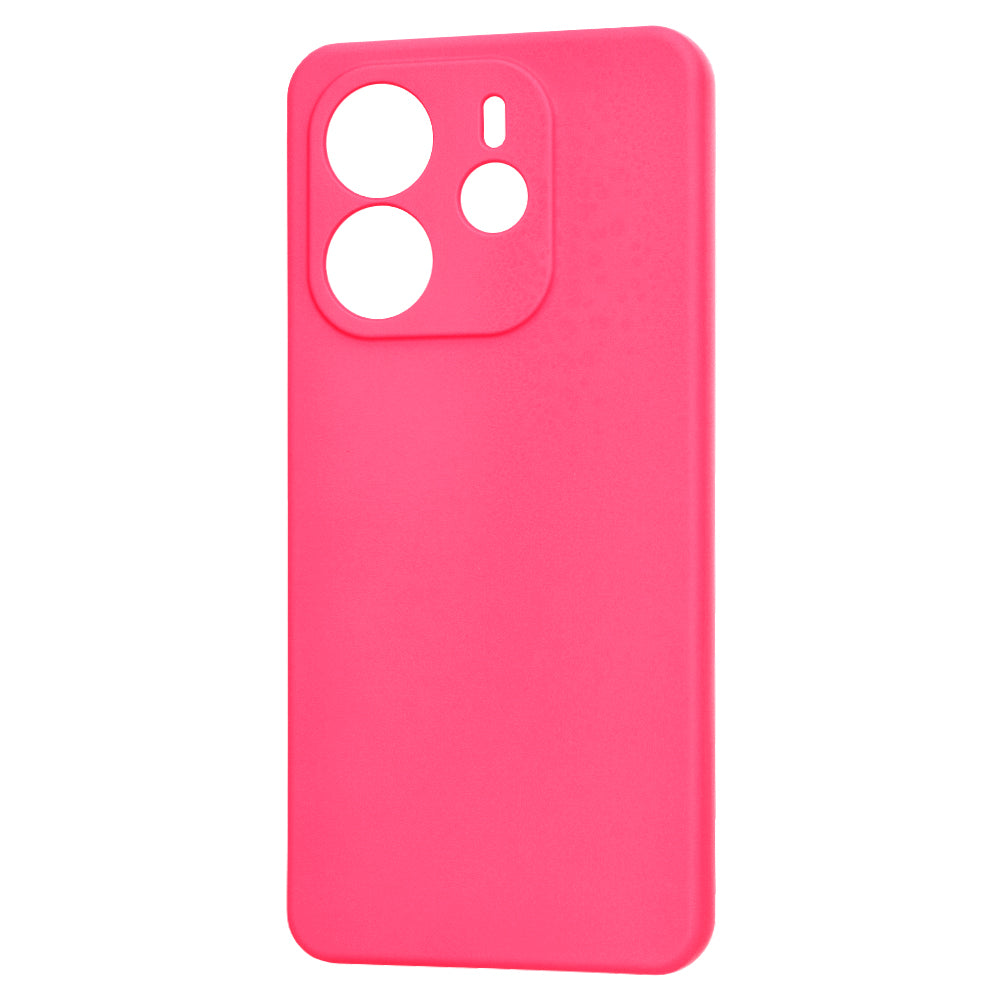 Case for Xiaomi Redmi Note 14 4G (Standard), Techsuit, SoftFlex, Dark Pink