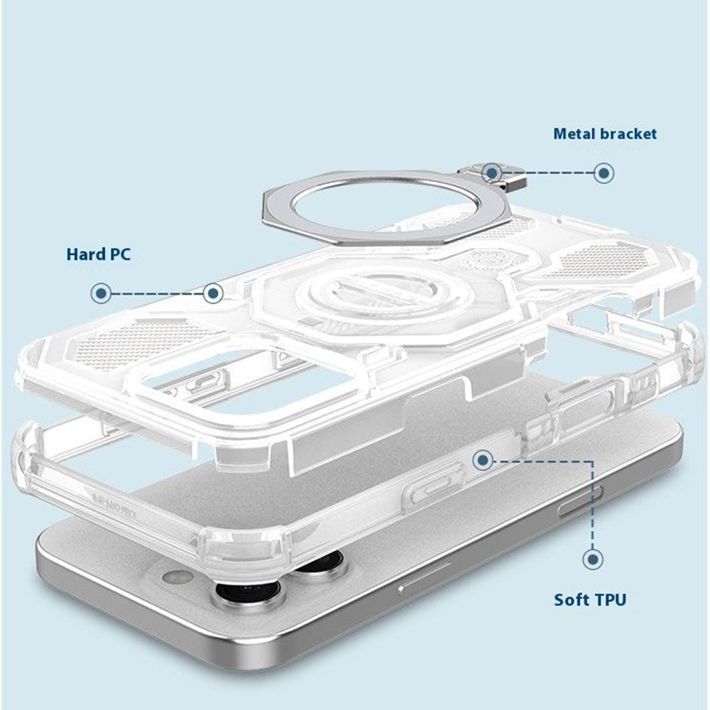 Case for Xiaomi Redmi Note 15 Pro 5G, Techsuit, Carbon Shield Pro, Smoky