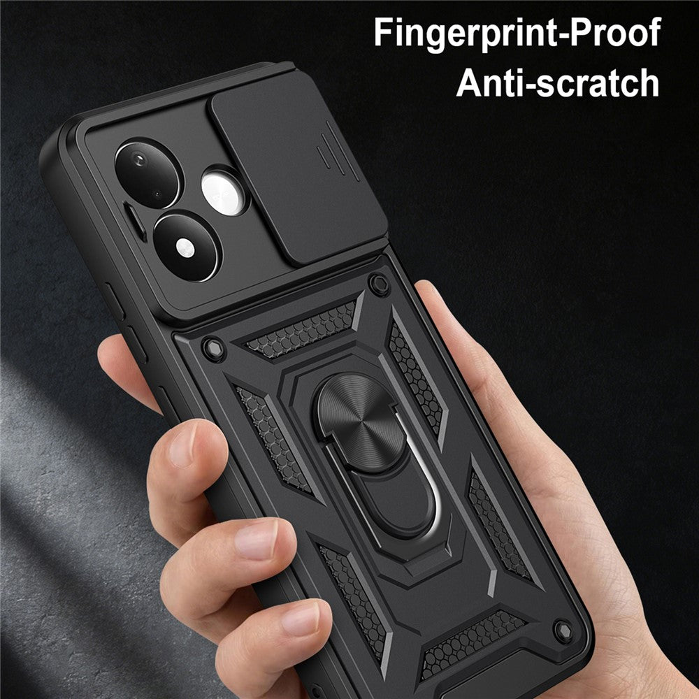 Case for Xiaomi Redmi Note 17 4G / Note 17 5G, Techsuit, CamShield, Rose Gold