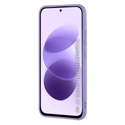 Case for Xiaomi Redmi Note 17 4G / Note 17 5G, Techsuit, SoftFlex, Light Purple