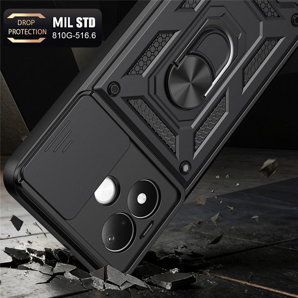 Case for Xiaomi Redmi Note 17 Pro Max, Techsuit, CamShield, Blue