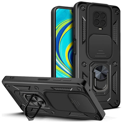 Case for Xiaomi Redmi Note 9S / Note 9 Pro / Note 9 Pro Max, Techsuit, CamShield, Black