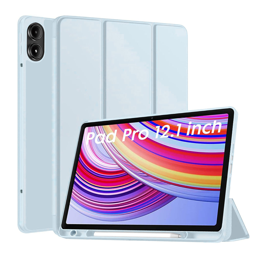 Case for Xiaomi Redmi Pad Pro / Pad / Pad Pro 5G, Techsuit, Flex Trifold, Blue