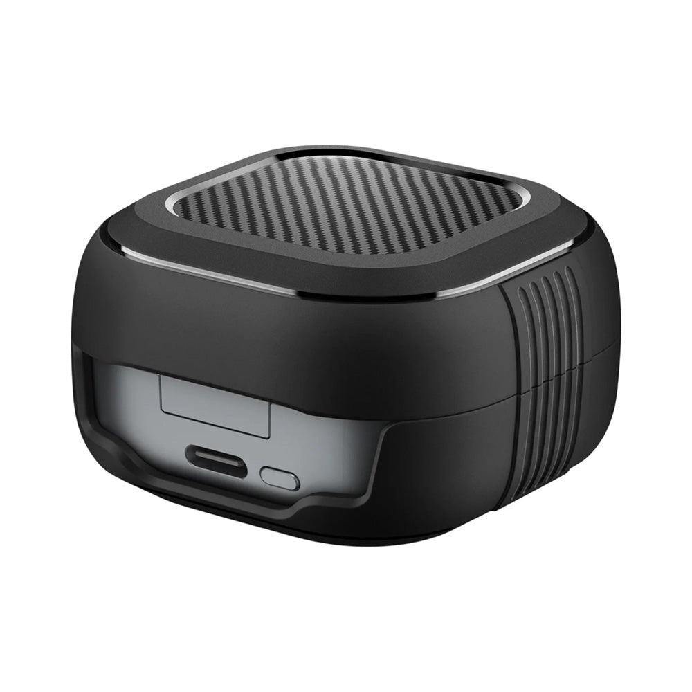 Spigen Rugged Armor Case for Samsung Galaxy Buds4 / Buds4 Pro, Matte Black ACS11200