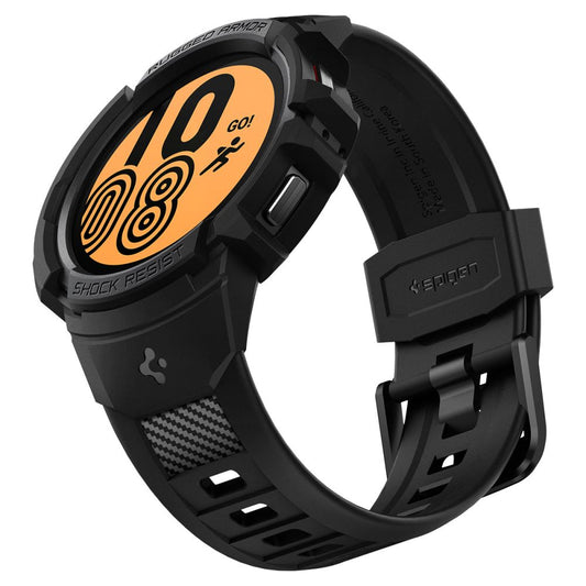 Spigen Rugged Armor Pro Case for Google Pixel Watch 45mm Series, Black ACS11223