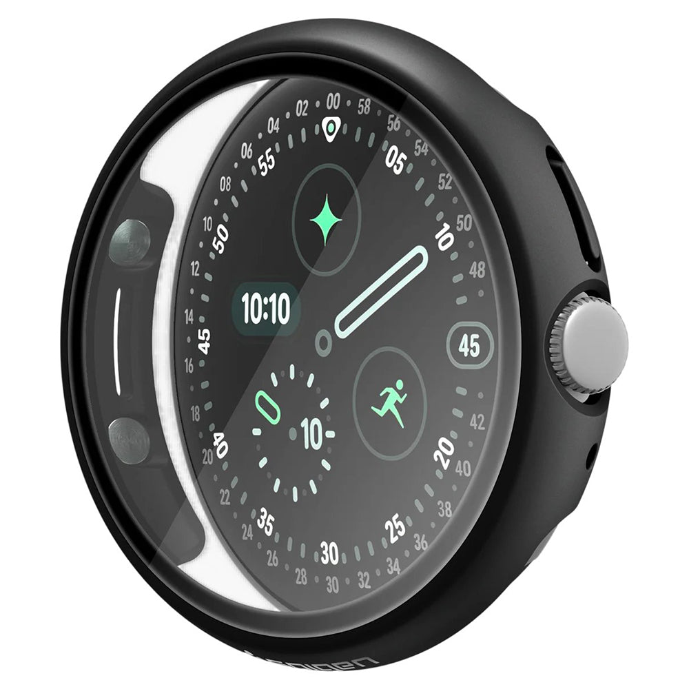 Spigen Thin Fit 360 Case for Google Pixel Watch 41mm Series, Black ACS11750