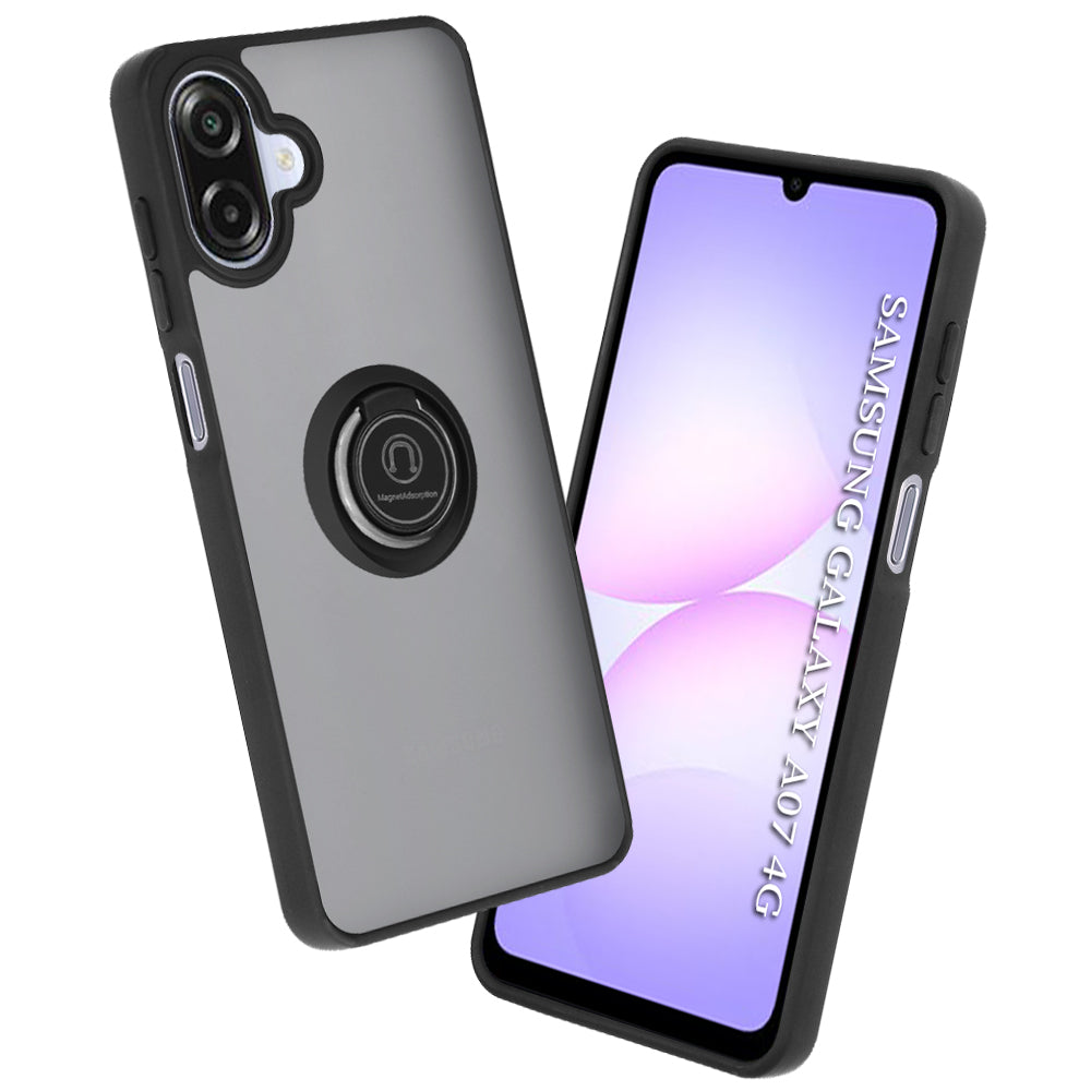 Case for Samsung Galaxy A07 4G A075, Techsuit, Glinth, Black